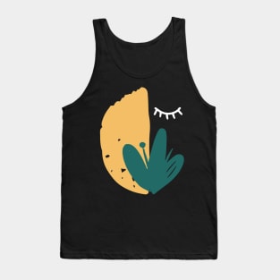 Leaf-eye Tank Top